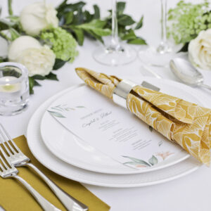 Lavessa® Living - 100PK Gold Napkins for Wedding Reception